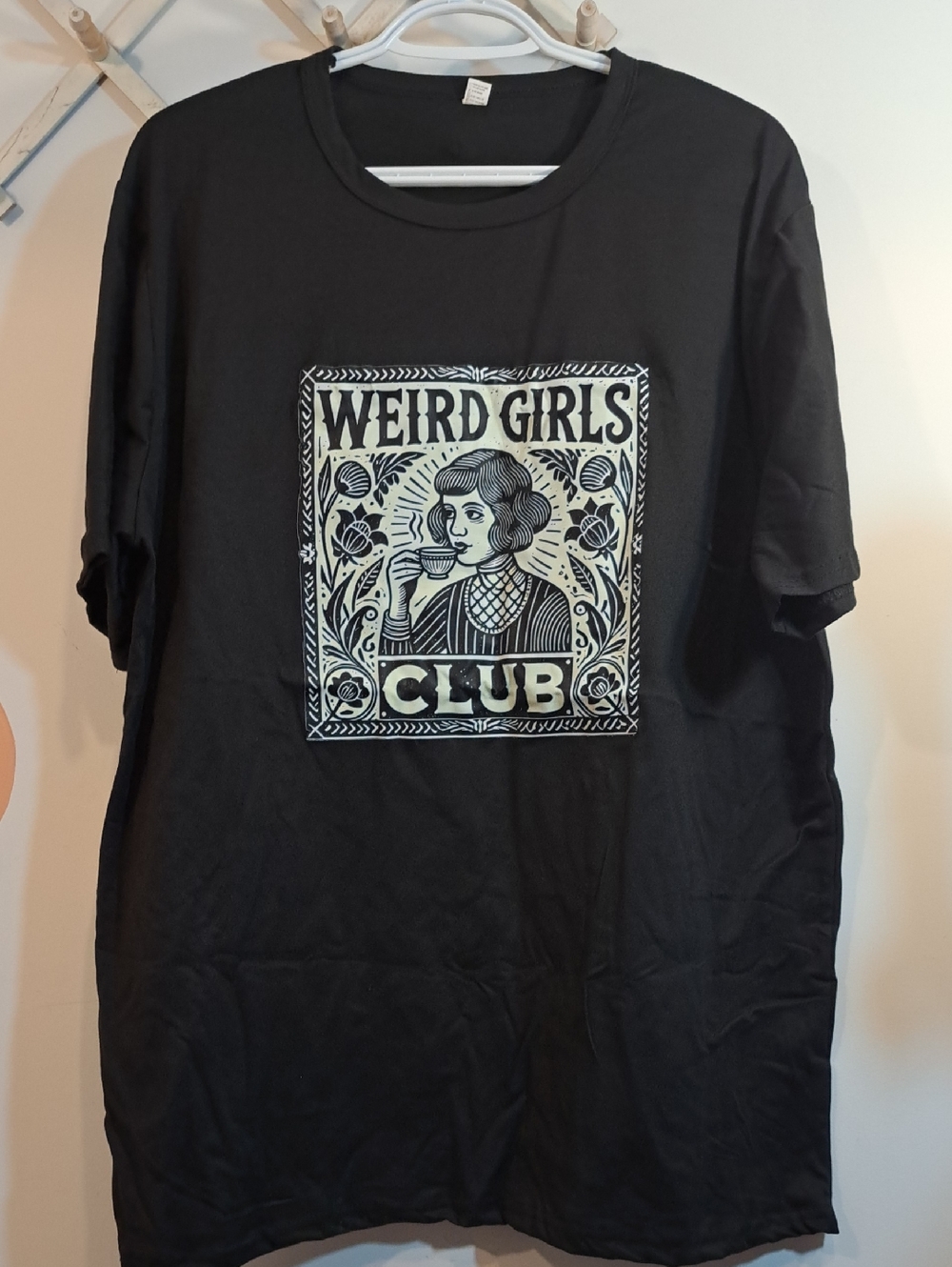 Weird Girls Club Graphic Tee - Black